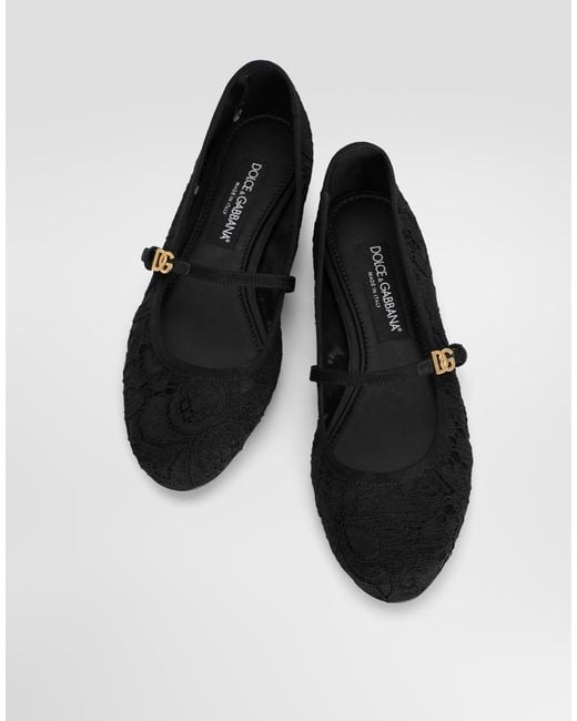 Dolce & Gabbana White Ballerina