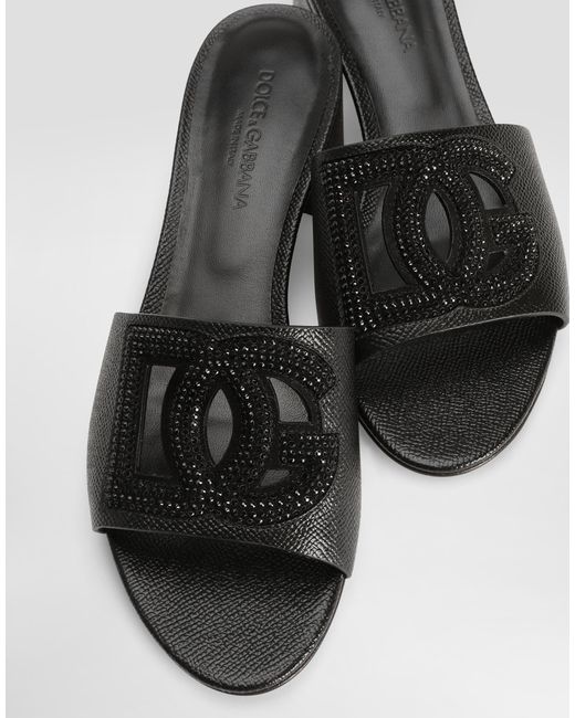 Dolce & Gabbana White Mule