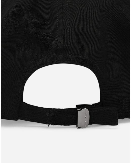 Dolce & Gabbana Black Caps for men