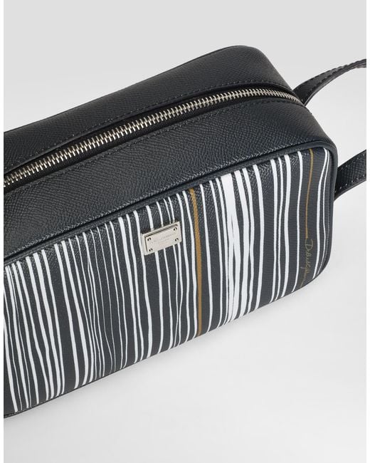 Dolce & Gabbana Gray Necessaire for men