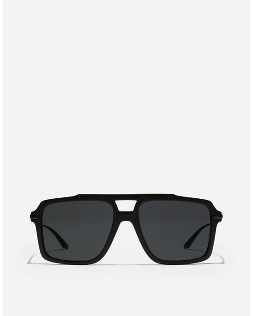 メンズ Dolce & Gabbana Dg Metal Classic サングラス Black