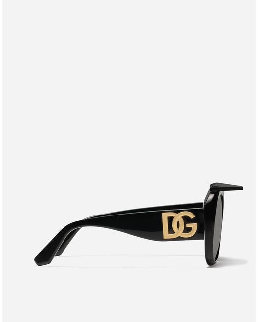 Dolce & Gabbana Black Sicilian Street Sunglasses