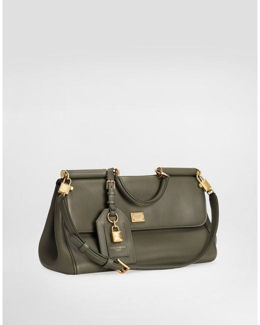 Dolce & Gabbana Green My Sicily Handbag