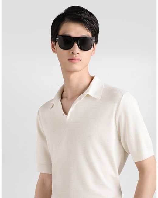 Dolce & Gabbana Natural Polo M/C for men