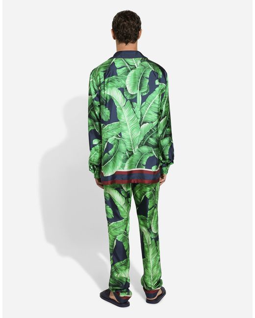 Dolce & Gabbana Green Pantalone for men
