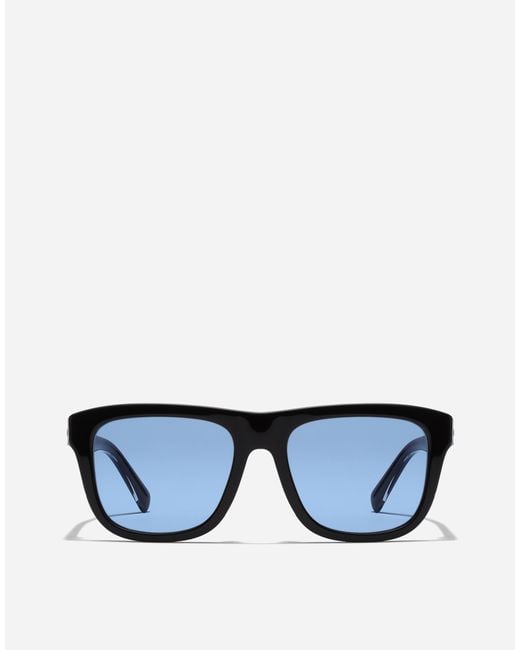 Dolce & Gabbana Blue Maiolica Corallo Sunglasses for men