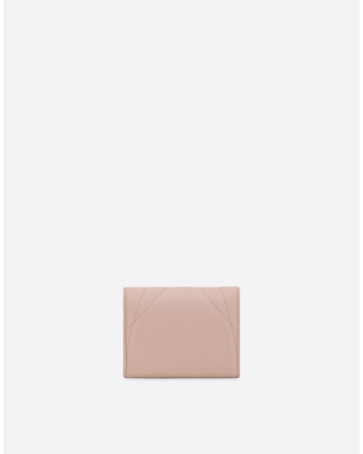 Dolce & Gabbana Pink Devotion Matelasse Wallet