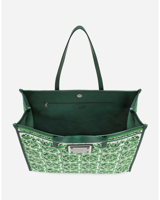 Dolce & Gabbana Green Bag Type Shopper for men