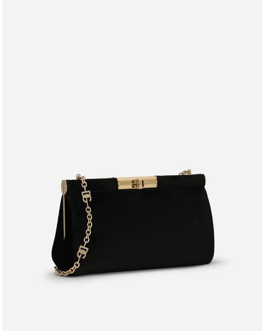 Dolce & Gabbana Black Shoulder Bags