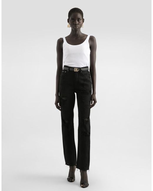 Dolce & Gabbana White Canotta