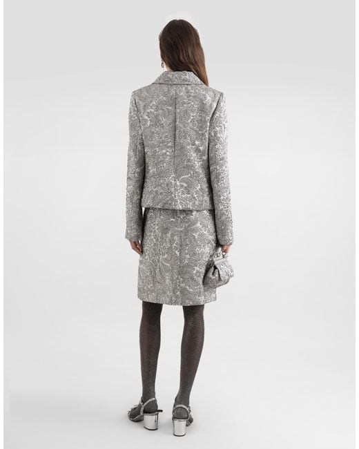 Dolce & Gabbana Gray Giacca
