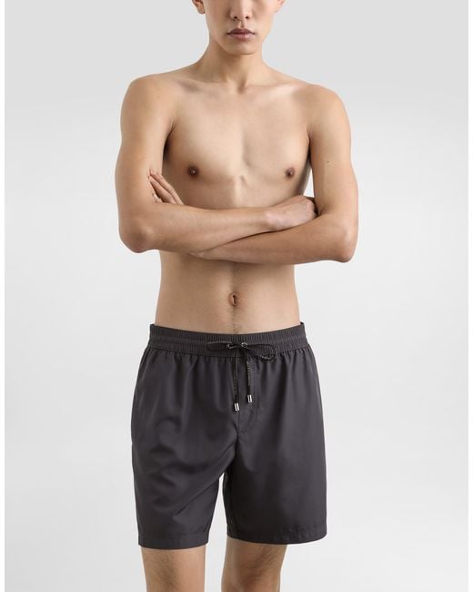 Dolce & Gabbana Gray Boxer Medio for men