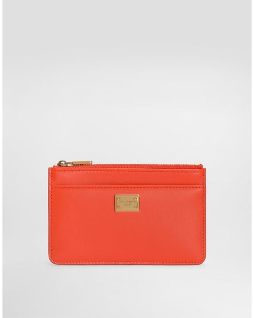 Dolce & Gabbana Red Portacarte