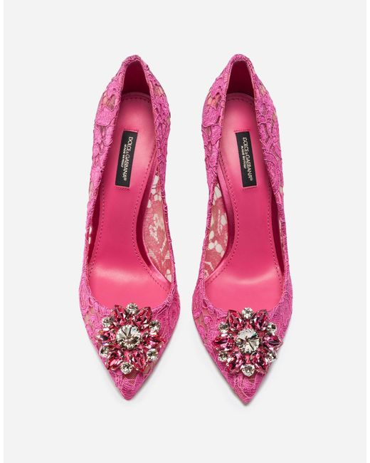 Dolce & Gabbana Pink Pump