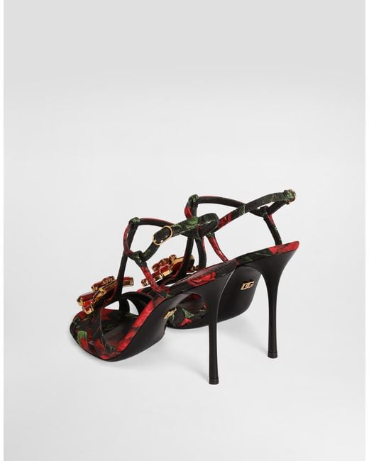 Dolce & Gabbana Multicolor Sandalo