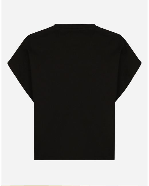 Dolce & Gabbana ロゴ Tシャツ Black