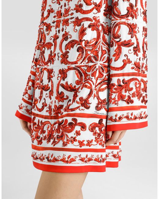 Dolce & Gabbana Red Abito