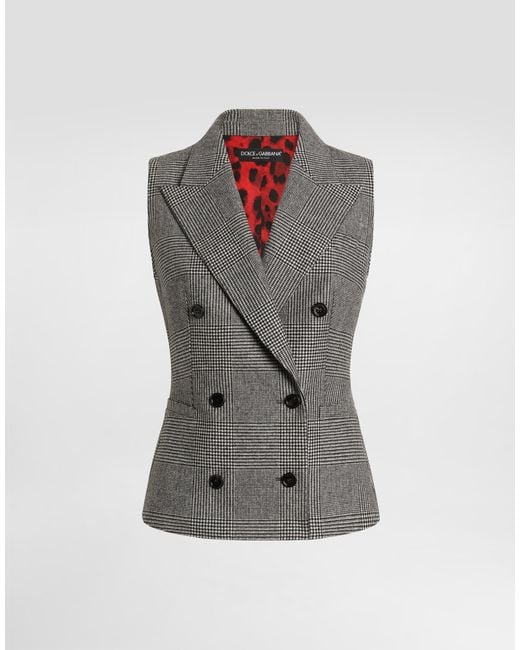 Dolce & Gabbana Gray Vest