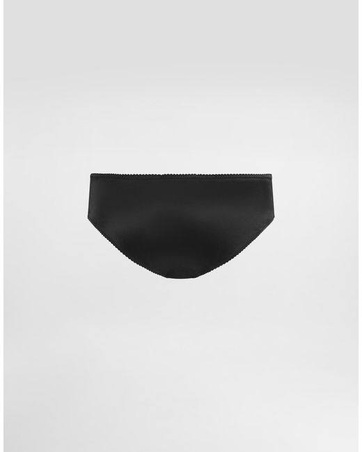 Dolce & Gabbana Black Slip
