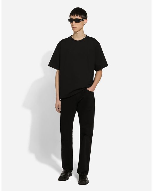 メンズ Dolce & Gabbana ジーンズ クラシックフィット ブルーデニム Black