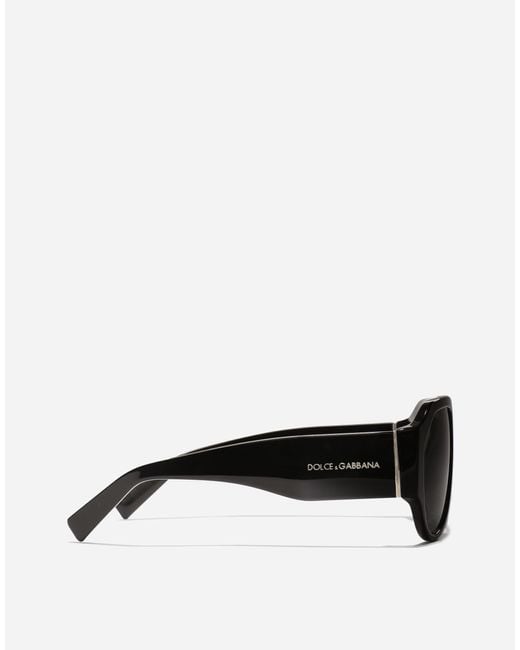 メンズ Dolce & Gabbana Lusso Sartoriale Sunglasses Black