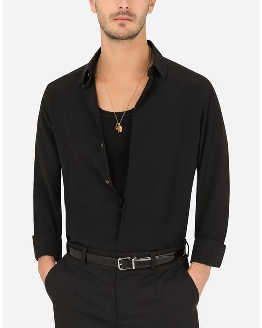 Dolce & Gabbana White Sicily Pendant 18 Carat for men