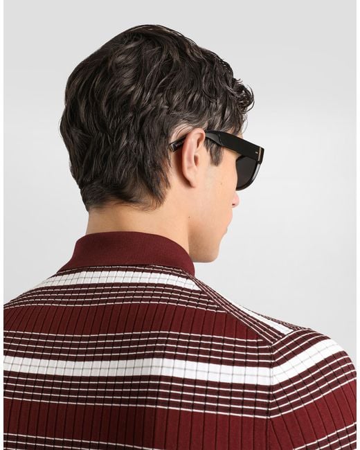 Dolce & Gabbana Red Polo M/C for men
