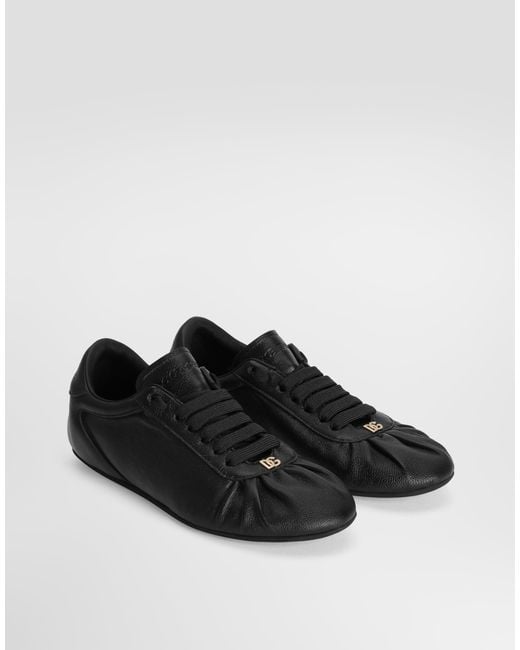 Dolce & Gabbana Black Sneaker Bassa