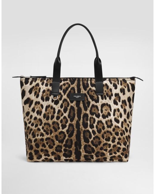 Dolce & Gabbana Shopper Aus Nylon in Black für Herren