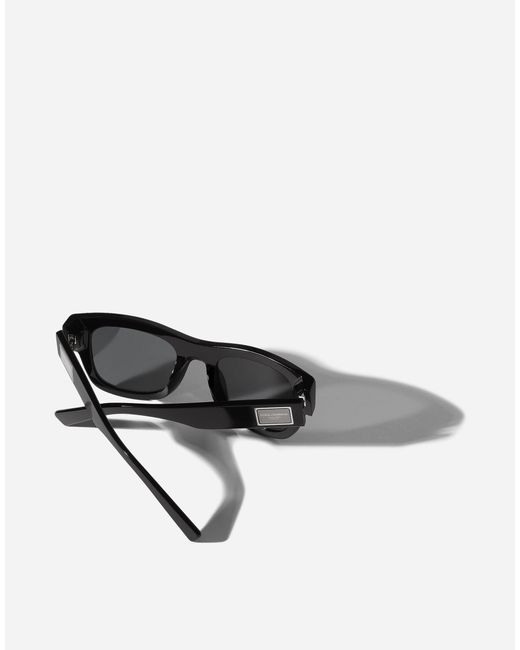 Dolce & Gabbana Gray Dna Essentials Sunglasses for men