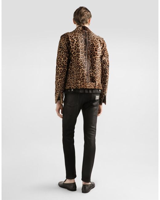 Dolce & Gabbana Black Denim Trousers for men