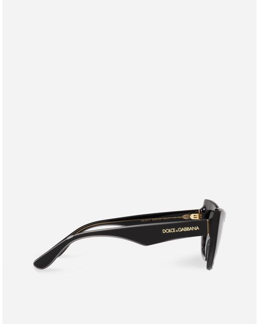 Dolce & Gabbana Gray New Print Sunglasses