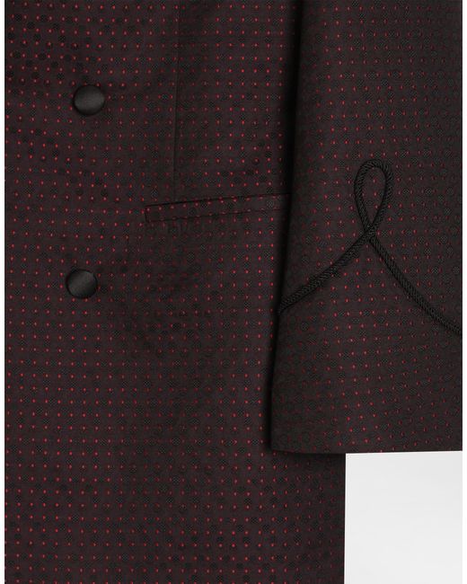 Dolce & Gabbana Black Double-Breasted Jacket for men