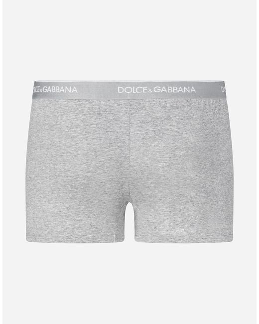 Dolce & Gabbana Gray Regular Boxer for men