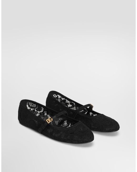 Dolce & Gabbana White Ballerina