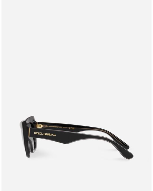 Dolce & Gabbana Gray New Print Sunglasses