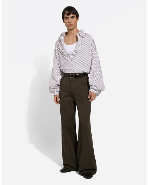 Dolce & Gabbana Brown Trousers for men