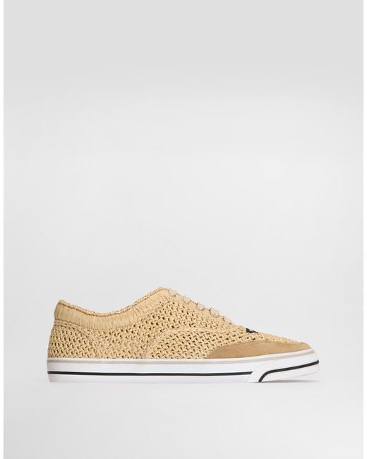 Dolce & Gabbana Natural Sneaker Bassa for men