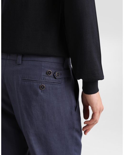 Dolce & Gabbana Blue Pantalone for men