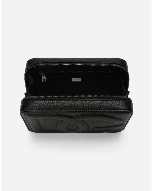 メンズ Dolce & Gabbana Dgロゴバッグ カメラバッグ ミディアム Black
