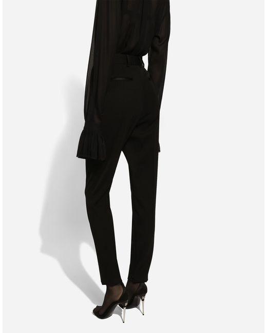 Dolce & Gabbana Black Pantalone