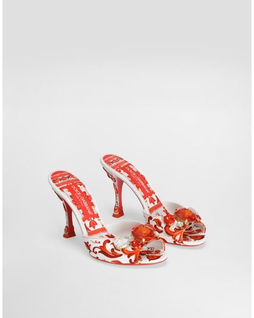 Dolce & Gabbana Pink Sandalo