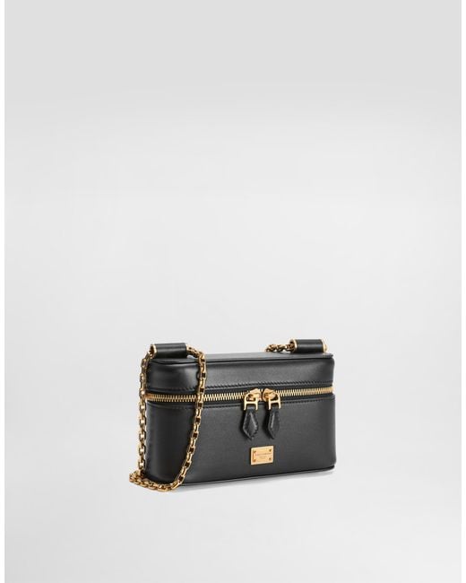 Dolce & Gabbana Black Umhängetasche Sicily