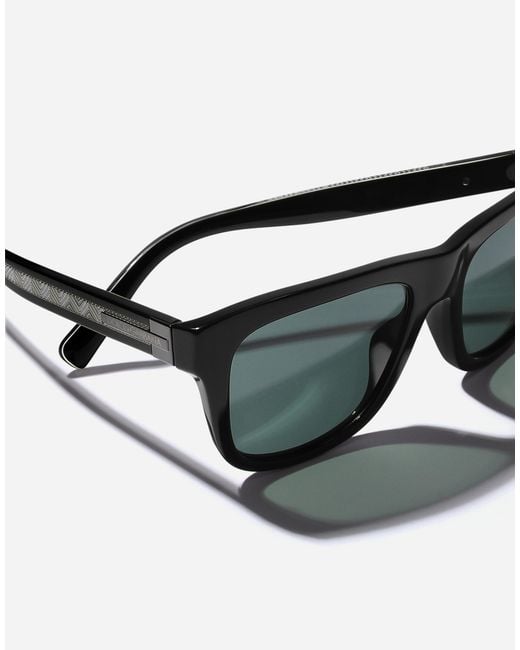 Dolce & Gabbana Green Maiolica Corallo Sunglasses for men