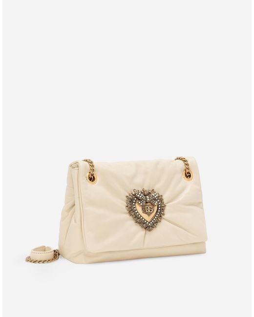 Bolso Devotion Soft mediano Dolce & Gabbana de color Natural