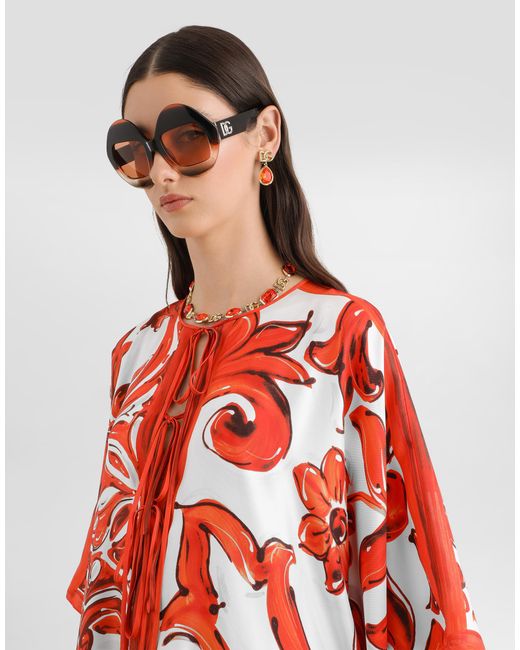 Dolce & Gabbana Red Abito