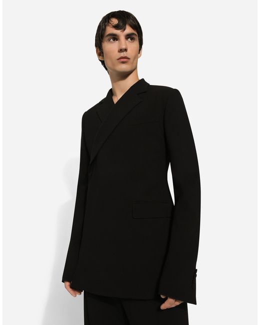 Dolce & Gabbana Black Pantalone for men