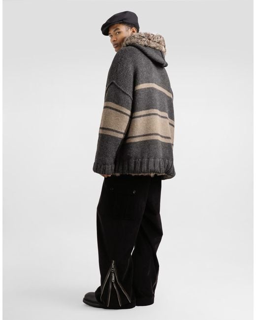 Pullover di Dolce & Gabbana in Brown da Uomo