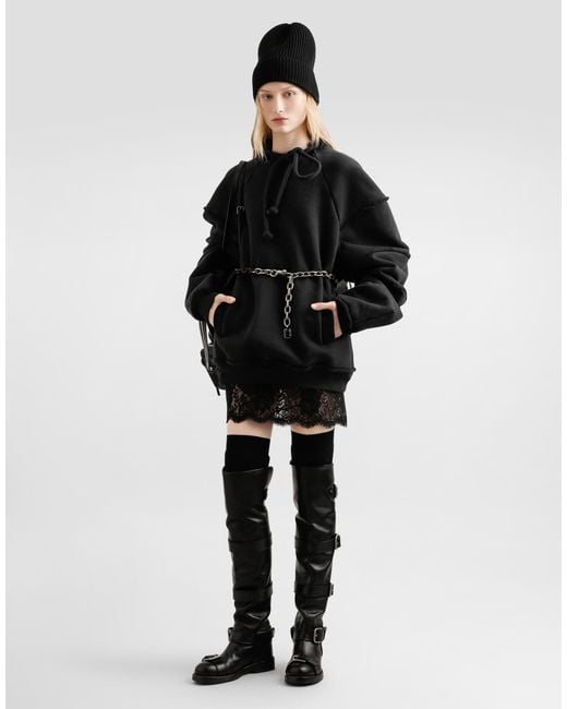 Dolce & Gabbana Black Short Skirt