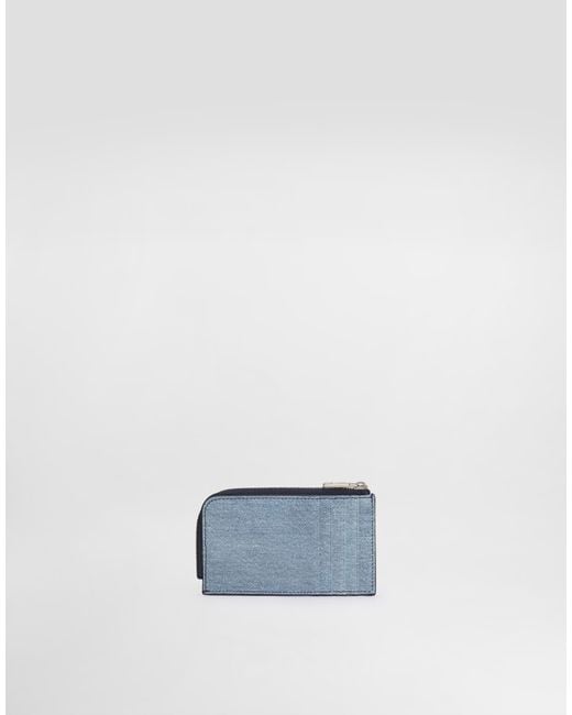 Dolce & Gabbana Blue Portacarte for men